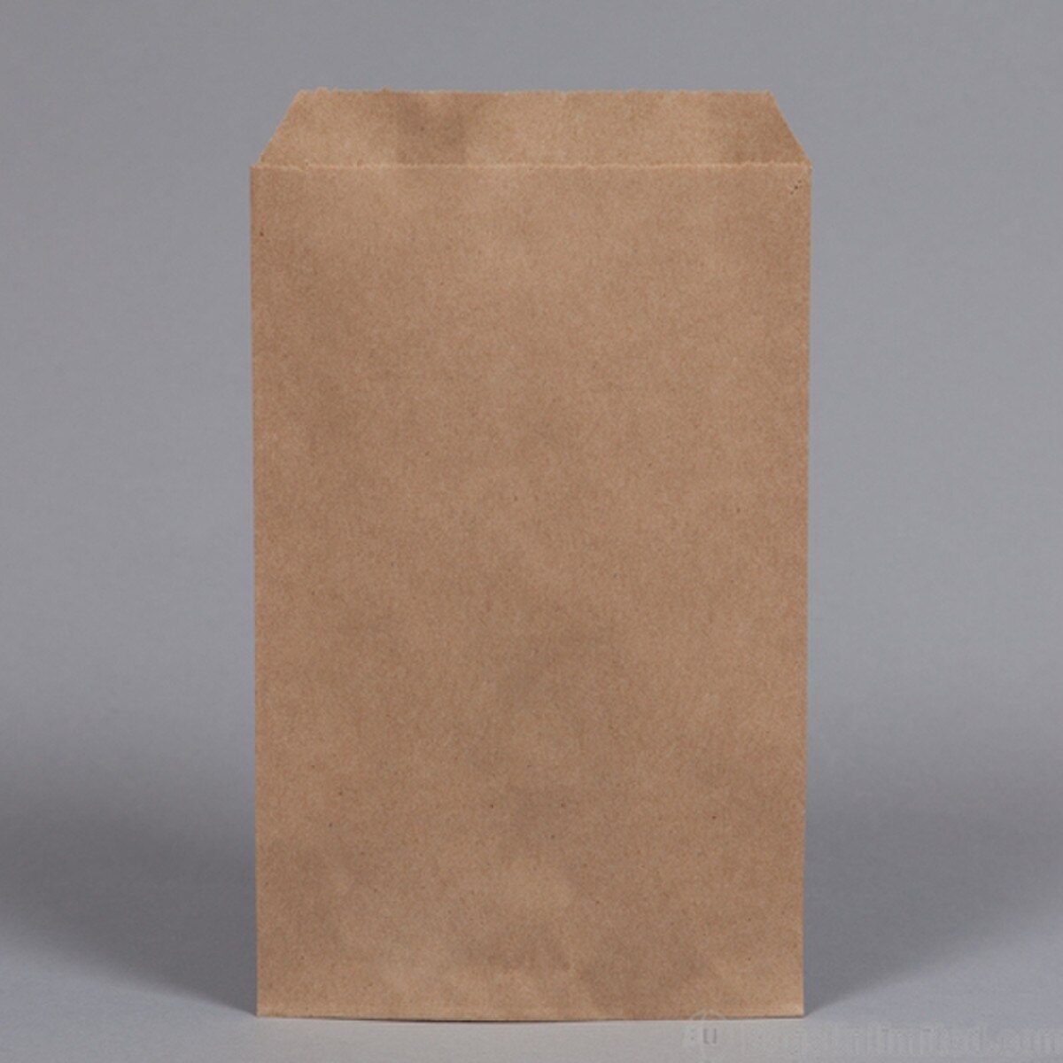 Flat Merchandise Bags. Natural Kraf